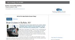 Desktop Screenshot of buffaloentertainmentcruises.com